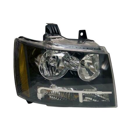 GEARED2GOLF Right Hand Side Headlamp Assembly for 2007-2013 Avalanche, 2007-2014 Suburban & 2007-2014 Tahoe GE2472419